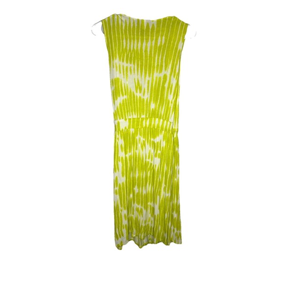 Lane Bryant Tie Dye Wrap Dress Women 14/16(1X) Bright Neon Sundress - Picture 3 of 6